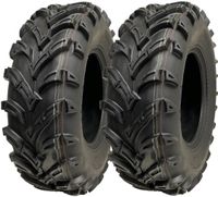 25x8.00-12 ATV Quad Reifen 6ply 14psi Wanda P377 Road Legal Reifen 65J (Satz von 2)