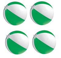 Strandball grün-weiß Wasserball Farbe 