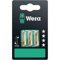 Wera 855/1 TH SB Bits, 3-teilig PZ 3x25, PZ 2x25, PZ 1x25 05073373001