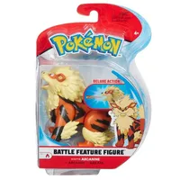 Pokemon Deluxe Action Battle Arkani Arcanine Skills Figurka 12 cm Nowość