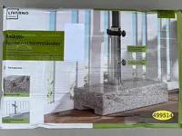 LIVARNO home Granit Schirmständer Balkon Balkonschirmständer eckig