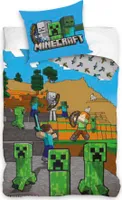 Minecraft - Wende-Bettwäsche-Set, Gaming 135x200 & 80x80