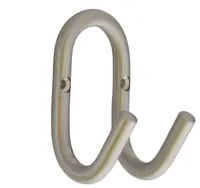 Kleiderhaken, Garderobenhaken Edelstahl, Wandhaken, Huthaken klein
