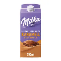 Milka Schokoladenmilch Karamell ungekühlt mit Karamellnote 750ml