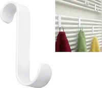 my basics 1.5279.111.824 Handtuchhaken für Heizkörper, Kunststoff, 11 cm, weiß (2er Pack)