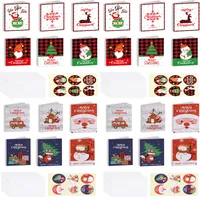 minhgoring 72pcs/set Weihnachtskarten Malerei Grußkarten Weihnachten Karten, 24 Grußkarten,24 Umschläge,24 Aufkleber Feiertagskarten verschiedene Weihnachtskarten