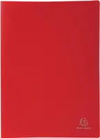 EXACOMPTA Sichtbuch DIN A4 PP 40 Hüllen rot