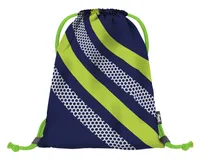 Baagl Turnbeutel für Junge,  Schuhbeutel für Kinder, Schule und Kindergarten Sportbeutel, Sportrucksack, Gymsack (Neon)