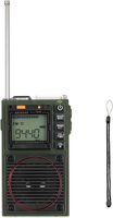 Retekess TR111 Prenosné krátkovlnné rádio, FM VHF AM SW WB Band Radio, podpora App Intelligent Remote, MP3/TF, Bass Stereo SOS Alarm, použiteľné pre nadšencov rádia