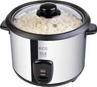 ECG RZ 19 |  rýžovar |  objem 1.8 l |  max. 1 500 g rýže |  nerezové provedení |  příkon 700 W