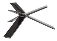 APS Buffet-Ständer STAR aus Metall und schwarz ummantelt mit einer Höhe von 8 cm