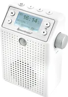 soundmaster DAB60WE DAB+ Empfänger weiß, silber