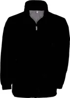 Kariban Herren Windbreaker Herbst Jacke Übergangsjacke Regenjacke, Größe:M, Farbe:Schwarz