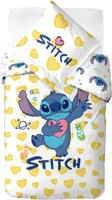 Disney Lilo & Stitch - Súprava obojstrannej posteľnej bielizne, 135x200 a 80x80