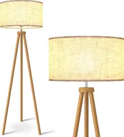 Stojací lampa Obývací pokoj 155 cm LED stmívatelné stínítko Vintage stojací lampa Stojací lampy Ložnice Kancelář Studie Stativ stojící lampa