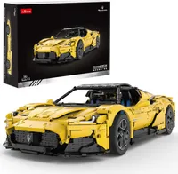 RASTAR 93510 Maserati MC20 Klemmbausteine 3466 Teile