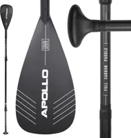 3-częściowe wiosło stojące Apollo SUP Carbon Pro wykonane z włókna węglowego i szklanego
