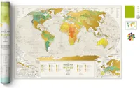 Stieracia mapa sveta cestovná mapa geografia sveta