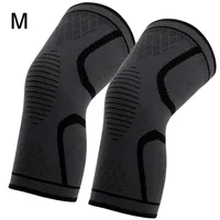 Kompression Kniebandage Männer & Damen, Sport Knieschoner, Kniestütze, Medizinischer Knieschützer(M)