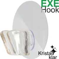 EXE Hook Haken selbstklebend ohne bohren wiederverwendbar Wasserfest bis 5Kg Duschbrausenhalter