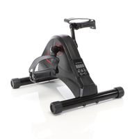 LUXTRI elektrické minibicykl 80 W, 390 x 350 x 326 mm, pedálový trenažér pro ruce a nohy, domácí trenažér minibicykl pro více cvičení, tréninkový trénink