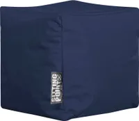 Sedacia kocka CUBE SCUBA jeans 40 x 40 cm