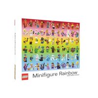 Puzzle 1000 elementów z tęczową minifigurką LEGO