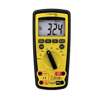 TROTEC BE50 Digital Zangenampermeter Multimeter Strommessung Spannung, CAT III 1.000 V / CAT IV 600 V
