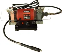 MATRIX DWG 150-1 Doppelschleifer Schleifmaschine mit flexibler Welle 150 Watt