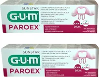 2x  GUM Paroex 0,12% CHX  Zahnpasta (2x75 ml)