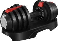 Yaheetech Verstellbare Hantel Kurzhantel, 11 Gewichtsoptionen von 1,5 kg bis 12,5 kg, Schnelleinstellung
