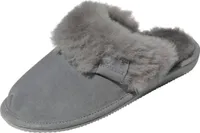 Lammfell Hausschuhe - MALIBU GRAU - Schuhgröße: EUR 40