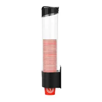 Black Cup Dispenser Plastik Becherspender