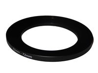 vhbw Step-Up-Ring Adapter von 52 mm auf 72 mm für Kamera Objektiv - Filteradapter, Metall Schwarz
