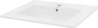 LuxeBath umyvadlo Umyvadlo na desku Square, 61x46,5x17,5 cm, bílé, keramika