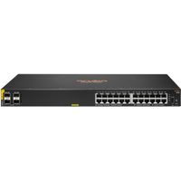HPE 6000 24G Class4 PoE 4SFP 370W - Managed - L3 - Gigabit Ethernet (10/100/1000) - Power over Ethernet (PoE) - Rack-Einbau - 1U