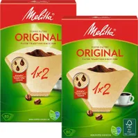 MELITTA 1X2/80 Kaffeefilter, 2 Stück