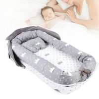 4 Weben Bettumrandung Baby Krippestoß Stange Krippe Baby Nestchenschlange Kopfschutz,verfürgbar für Babybett Bettausstattung Kinderbett Stoßstange in 220CM