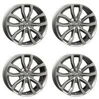 Autec Felgen UTECA 8.5x18 ET 50 5x112 Titansilber 4-U8518505075123 kompatibel mit Mercedes-Benz CLA EQA EQB GLB