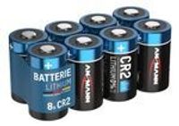 ANSMANN Batterien CR2 Lithium, 8 Stück, Spezial