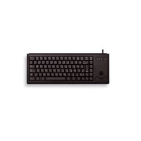 Cherry Slim Line Compact-Keyboard G84-4400 - Tastatur - 84 Tasten QWERTY - Schwarz