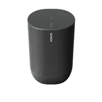 Sonos Move Smart Speaker mit Akku, schwarz, Bluetooth Lautsprecher mit WLAN