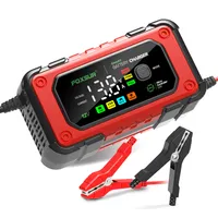 7A Smart Autobatterieladegerät 12V Kfz-Ladegerät, 14,6V LiFePO4 Batterieladegerät, Trickle Charge,