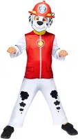 Marshall-Lizenzkostüm für Kinder Paw Patrol schwarz-weiß-rot