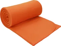 Betz Luxus Fleecedecke 130x170 cm Kuscheldecke  Farbe orange