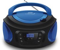 Cyberlux Tragbarer CD-Player Kinder Radio CD-Radio Stereoanlage Boombox Blau