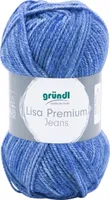 Gründl Wolle Lisa Premium Jeans 50 g jeansblau meliert