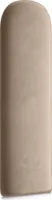 Muralo Polsterpaneel ovales WANDPOLSTER Wandkissen Bettkopfteil Wandpaneel Beige 30 cm x 100 cm