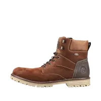 Rieker Boot - Braun Veloursleder Größe: 40 Normal
