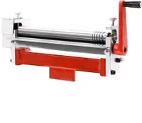 Trojvalcová ohýbačka kruhového prierezu Wiltec 460 x 150 x 200 mm pre obrobky do 300 mm a 2,5 mm, ohýbačka Ohýbačka kruhového prierezu na spracovanie plechu s kľukou